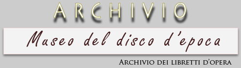 Logo archivio del museo del disco d'epoca